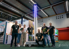 The Fravebot robot consists of an autonomous platform that collects data on the current and future cultivation.