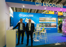 Vittorio Genuardi and Cersare Ghizzi from the Italian greenhouse builder Lucchini