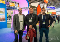 Hugues Trottier, Yves Dube, and Corenthin Chassouant from Harnois did a round - or perhaps more - at the fair.