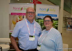 Rick and Conny Bradt with A.M.A Horticulture, as always present at the GreenTech