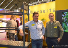 Leon Verkoelen and Tim Jacobs (Bogaerts Greenhouse Logistics)