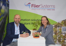 Ad Kranendonk (Flier Systems) and Ines van Marrewijk (Ceres Recruitment)