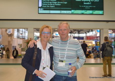 Annet Breure (HortiDaily) and Wim van Wingerden (Projoules)