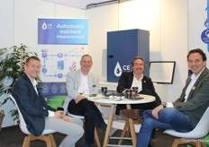 Wilco Dijkstra (CE-Line), Micha van Nieuwkerk (Van der Ende Group), Simon Meijer (CE-Line), and Lex van der Ende (Van der Ende Group)