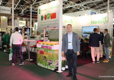 The man in Mexico for Hortilife: Jordin van Weert. This spring, a local branch was opened. As is tradition, Hortilife and Sercom shared a booth at the fair again.