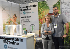 Rosa and Rafael Barcelo from Hilaturas with their biotwines