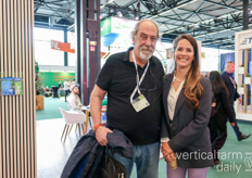 Glenn Behrmann (CEA Advisors and Growtainers) met with Katia Zacharaki from Innophyte