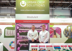 Jean-Pierre Coene and Maarten VandeCruys from Urban Crop Solutions were again very happy to participate in the fair with beautiful projects in prospect.