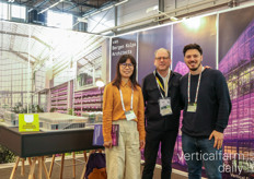 Xinrui Li, Jago van Bergen, and Filippo Rossi from van Bergen Kolpa Architects stood with a big smile in front of their recently launched Beijing hybrid, vertical farm project.