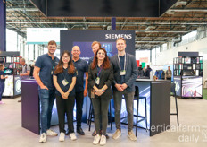 The Siemens team was proud to demonstrate their solutions for CEA that mainly involve AI and collaboration.