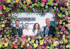 Endre Harnes (Avisomo), Thea Otto, Kendra Armstrong (CropConvergence), and Christer Tilk (GrowPipes) looked cheerful in this group photo.