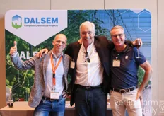 Michael Ploeg of Dalsem, Will Lammers of ISO Horti Innovators and Denis Dullemans of Dutch Lighting Innovations