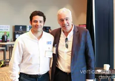 David Lopez Restrepo and Will Lamers of ISO Horti Innovators