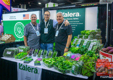 Jordan Levy, Steve Janedis and  Don Krekorian with Kalera. The Houston and Colorado farms are up and running. 